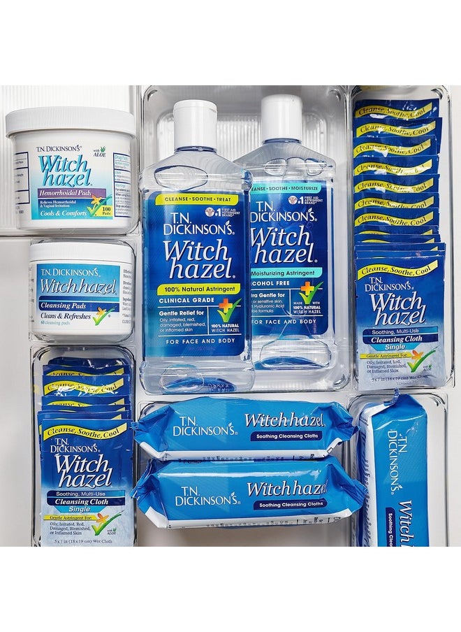 T.N. Dickinson's Witch Hazel 100% Natural Astringent for Face and Body, 8 fl oz