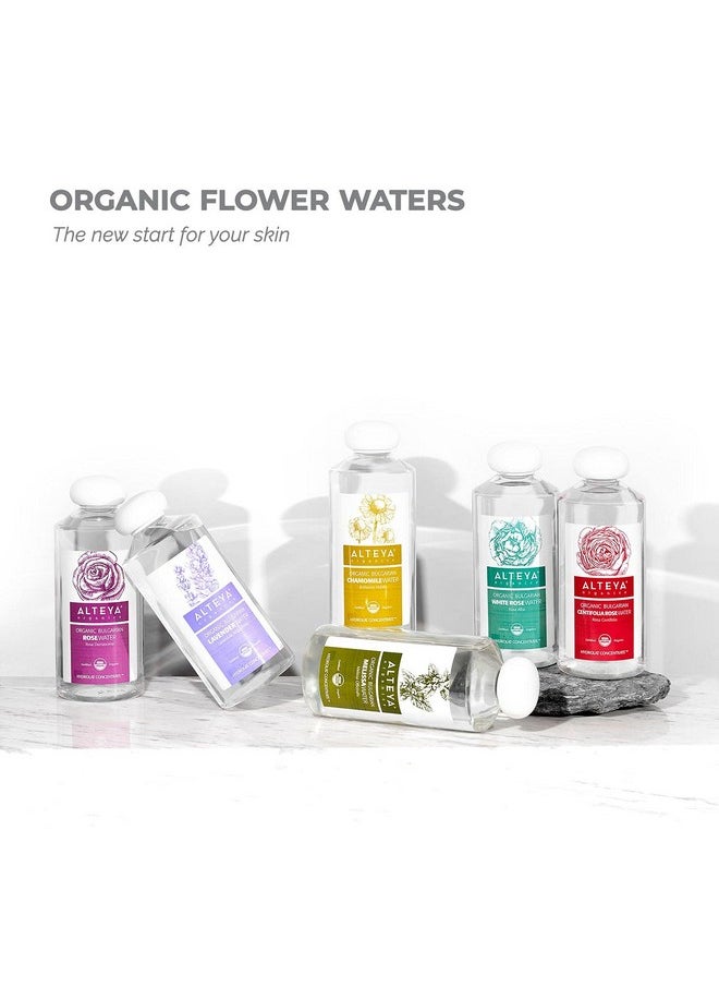 Alteya Organics Rose Water, Organic Facial Toner, 34 Fl Oz/ 2x17 Fl Oz Bundle, Pure Bulgarian Rosa Damascena Flower Water, Award-Winning Moisturizer, BPA-Free Bottle with Reducer
