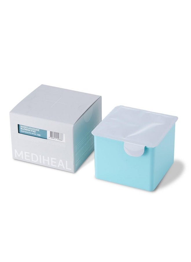 (Only Refill) Mediheal Madecassoside Blemish Pad (100 Pads) - Cotton Facial Toner Pads for Anti Blemish to Improved Uneven Skin Tone - Vegan Gauze Pads