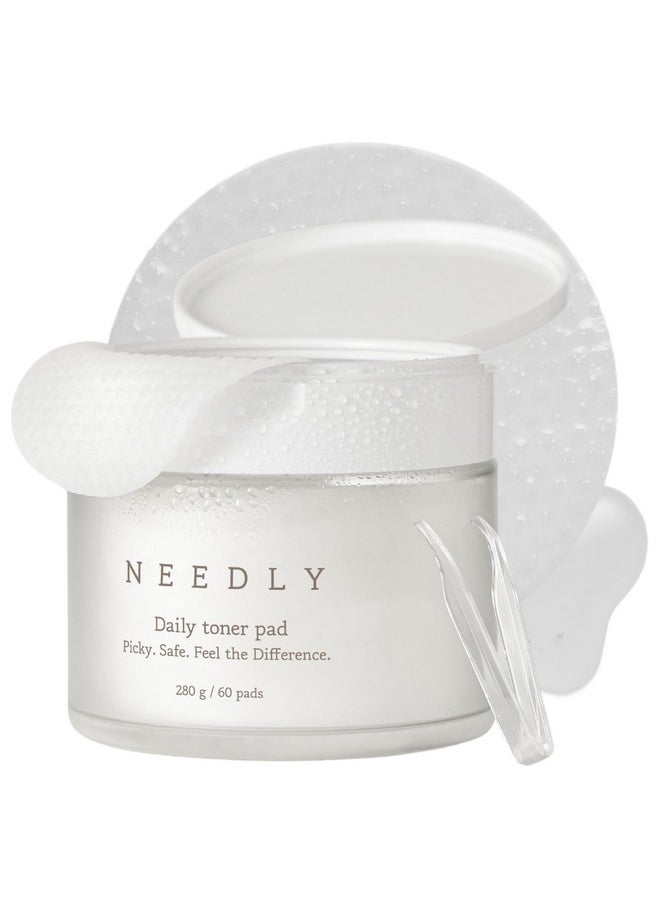Needly | Exfoliating Facial Pads with BHA & PHA | Daily Toner Pad | for Pore Tightening