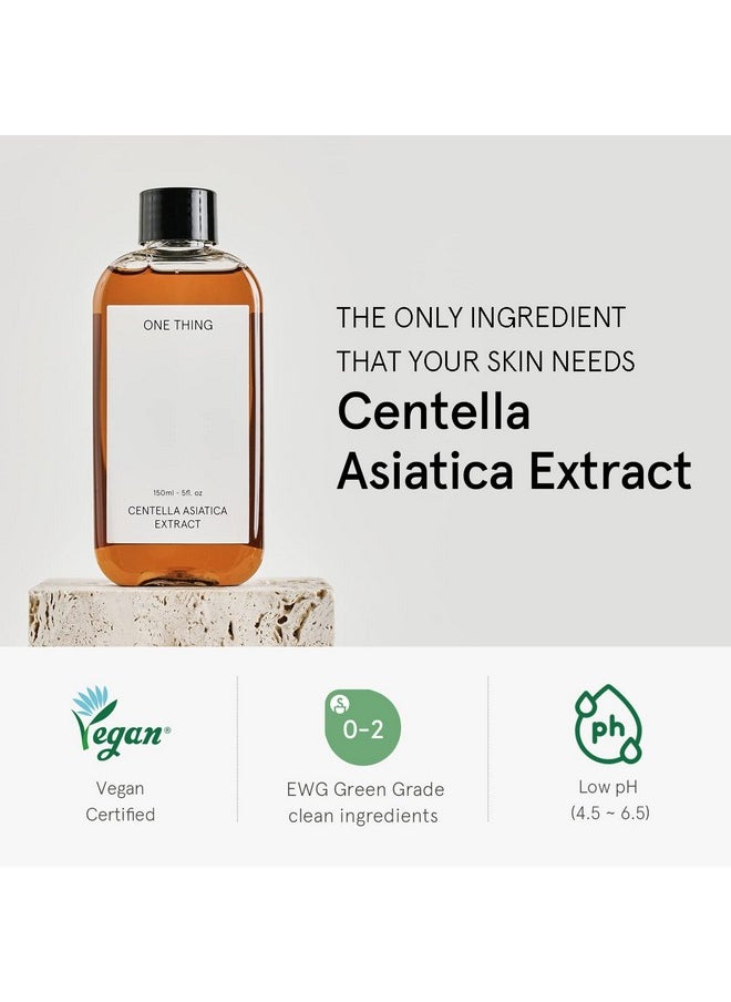 ONE THING Centella Asiatica Extract CICA Toner 5.07 Fl Oz | Hydrating Soothing Facial Extracto for Sensitive Oily Acne Prone Skin, Pure Centella, Redness and Irritation Relief | Vegan Korean Skin Care