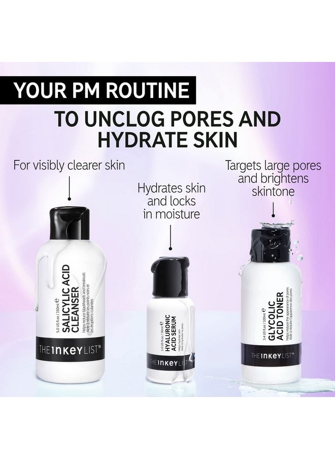 The INKEY List Glycolic Acid Toner, Exfoliator to Reduce Pore Size, Blur Fine Lines and Even Skin Tone, 3.38 fl oz