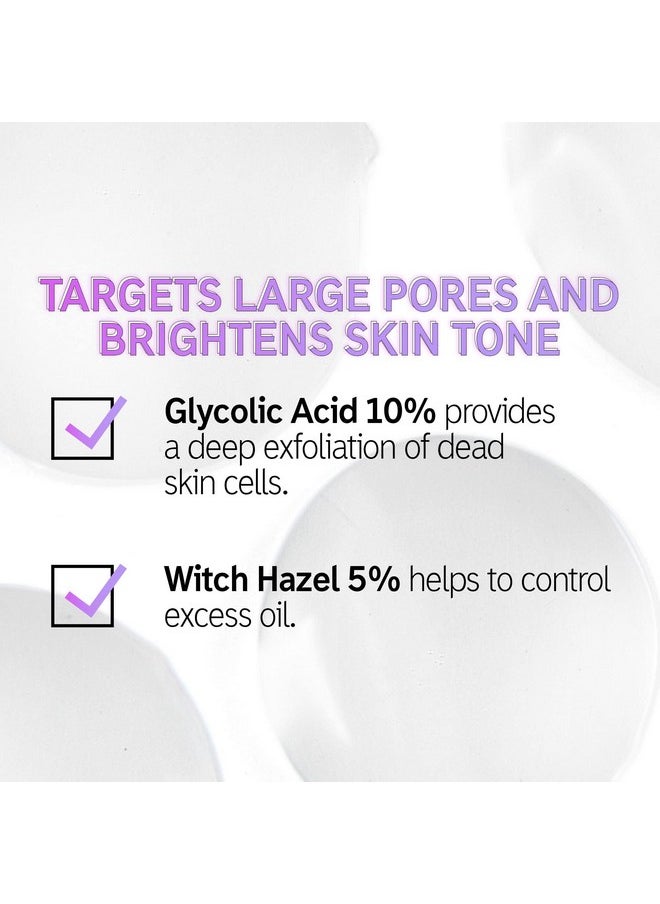 The INKEY List Glycolic Acid Toner, Exfoliator to Reduce Pore Size, Blur Fine Lines and Even Skin Tone, 3.38 fl oz