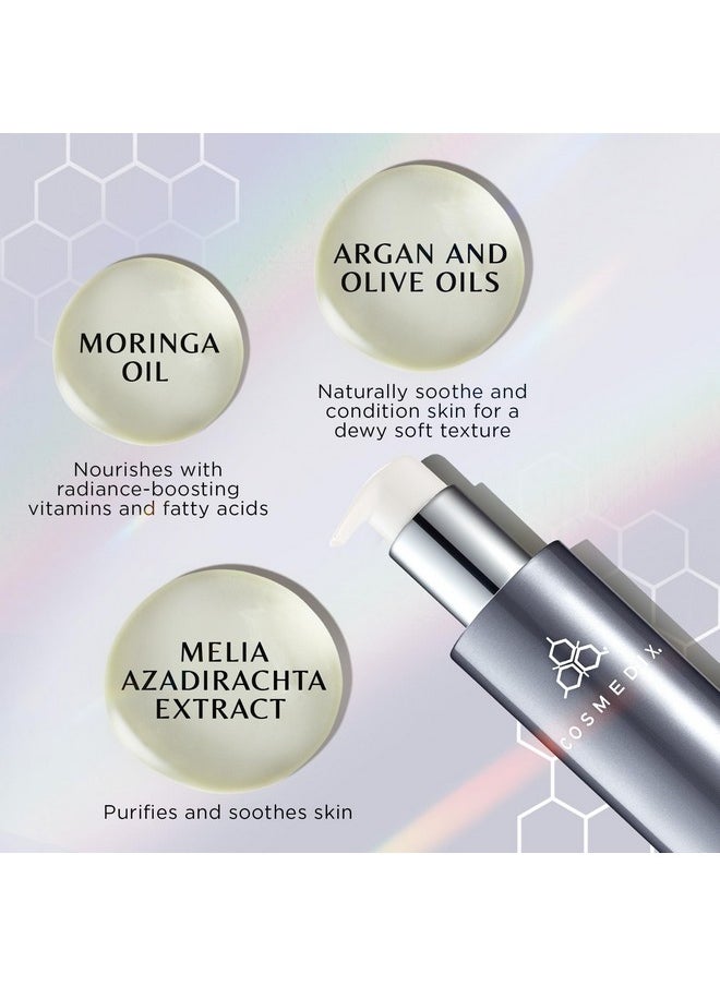 COSMEDIX Cleansing Oil for Face - Purity Solution, Nourishing Deep Cleansing Oil - Makeup Remover & Oil Cleanser for Face Gently Removes Dirt - Argan Oil Facial Wash for Soft & Hydrated Skin