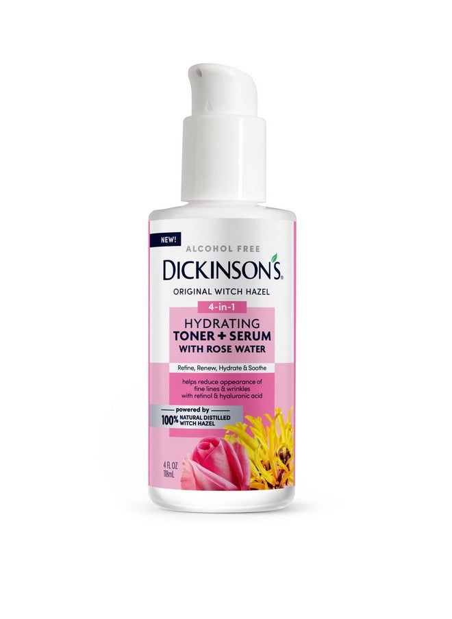 Dickinson's Witch Hazel Hydrating Toner + Serum with Rose Water
