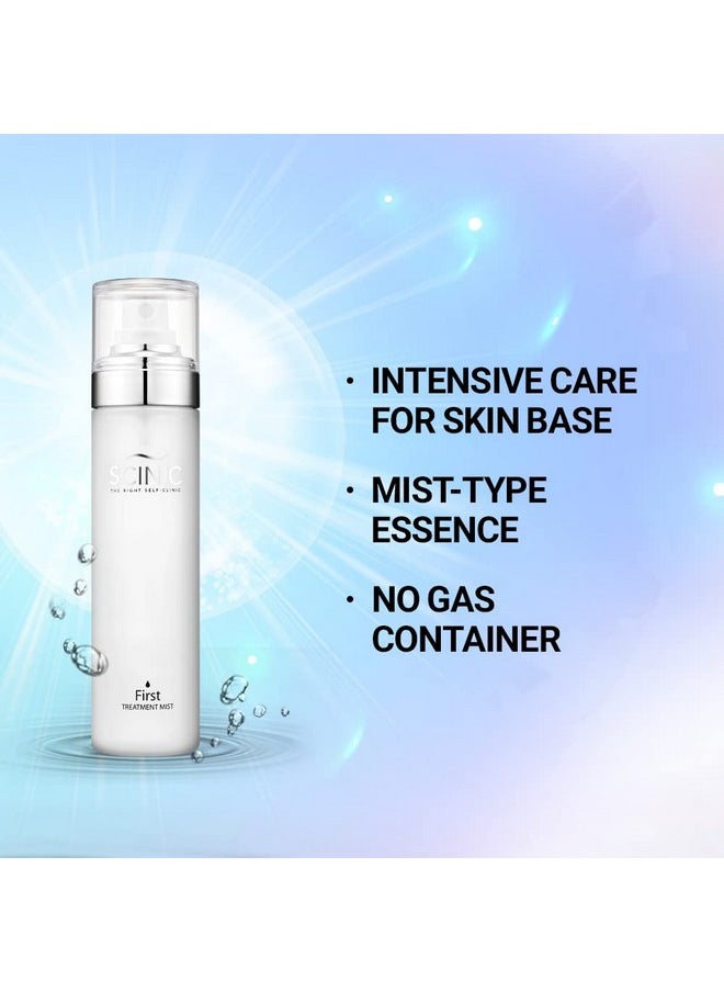 SCINIC First Treatment Mist 4.05 fl oz (120ml) | Face Toner for Dry and Sensitive Skin | Thin Watery Extract-Type Mist Type Essence for Healthy and Tight Skin | Korean Skincare