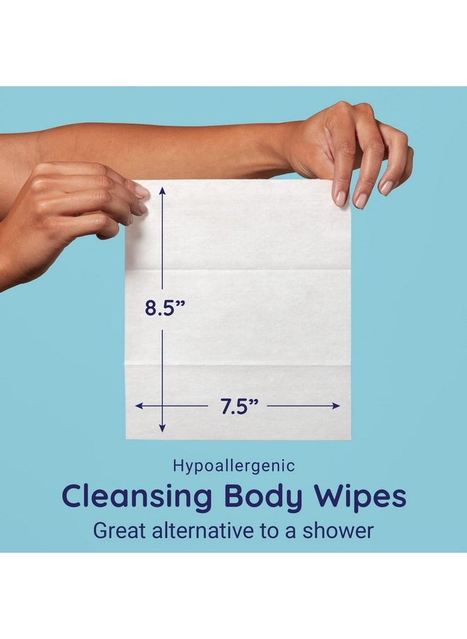 Wet Ones Body Wipes, Clean Scent Body Cleansing Wipes | Travel Size Wipes | 28 ct. (6 pack)