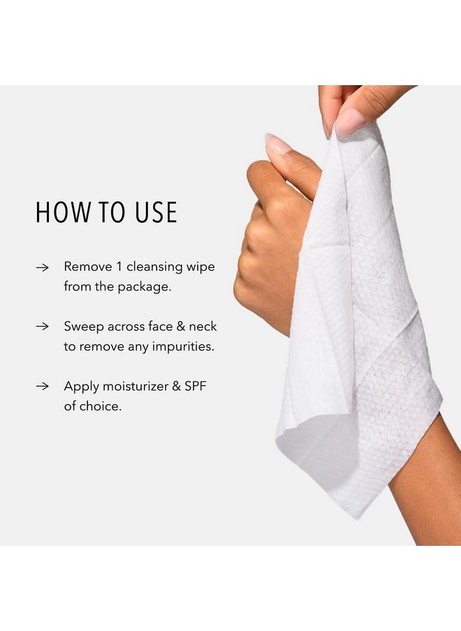 HydroPeptide HydroActive Cleanse, Micellar Facial Cloths, Gently Cleanses Skin, Hydrating and Nourishing, 30 Count
