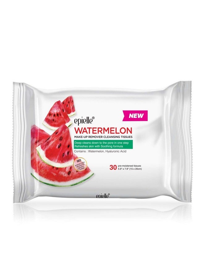 Epielle New Makeup Remover Cleansing Wipes | Removes Dirt, Oil, Makeup & Waterproof Mascara | Beauty Gift, Spa Day, Gift Set | Pack of 6 | Korean Skincare