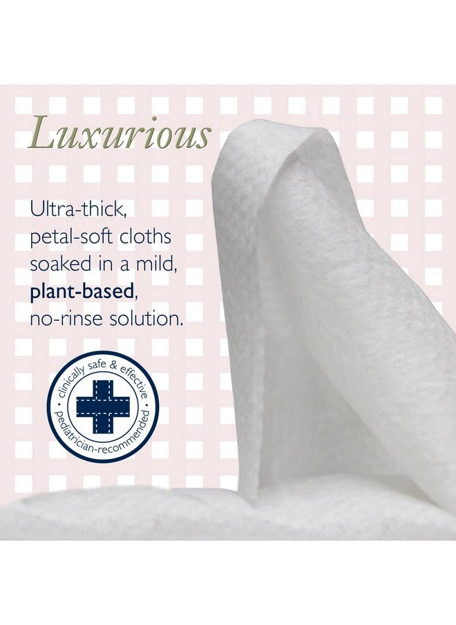 Noodle & Boo Ultimate Baby Body And Face Cleansing Cloths, Crème Douce 72 Count (Pack Of 1)