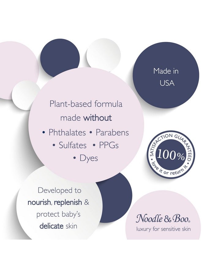 Noodle & Boo Ultimate Baby Body And Face Cleansing Cloths, Crème Douce 72 Count (Pack Of 1)