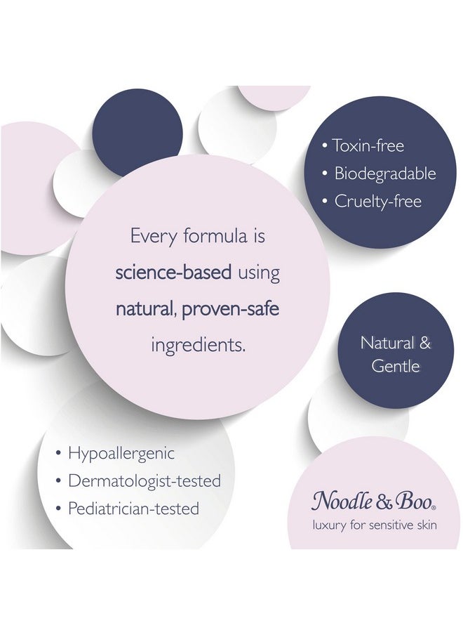 Noodle & Boo Ultimate Baby Body And Face Cleansing Cloths, Crème Douce 72 Count (Pack Of 1)