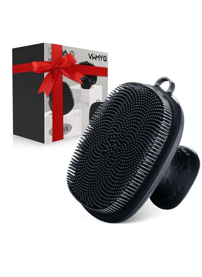 VWMYQ Face Scrubber, Silicone Face Scrubber for Men, Facial Cleansing Brush Silicone Face Wash Brush Manual Waterproof Cleansing Skin Care Face Brushes for Cleansing and Exfoliating