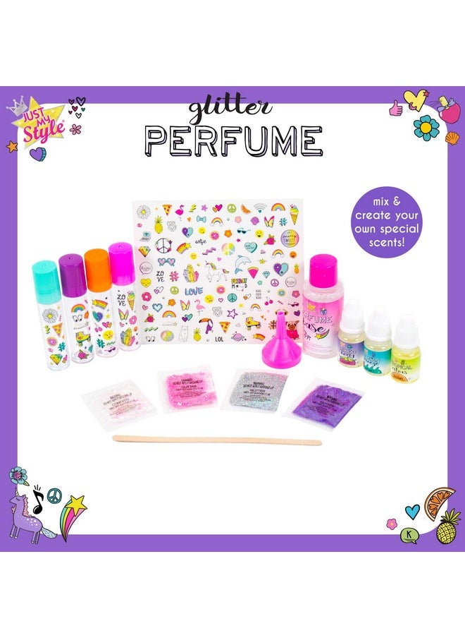 Just My Style Glitter Roller Perfume by Horizon Group USA Multi-color, 10 x 9 x 13.5