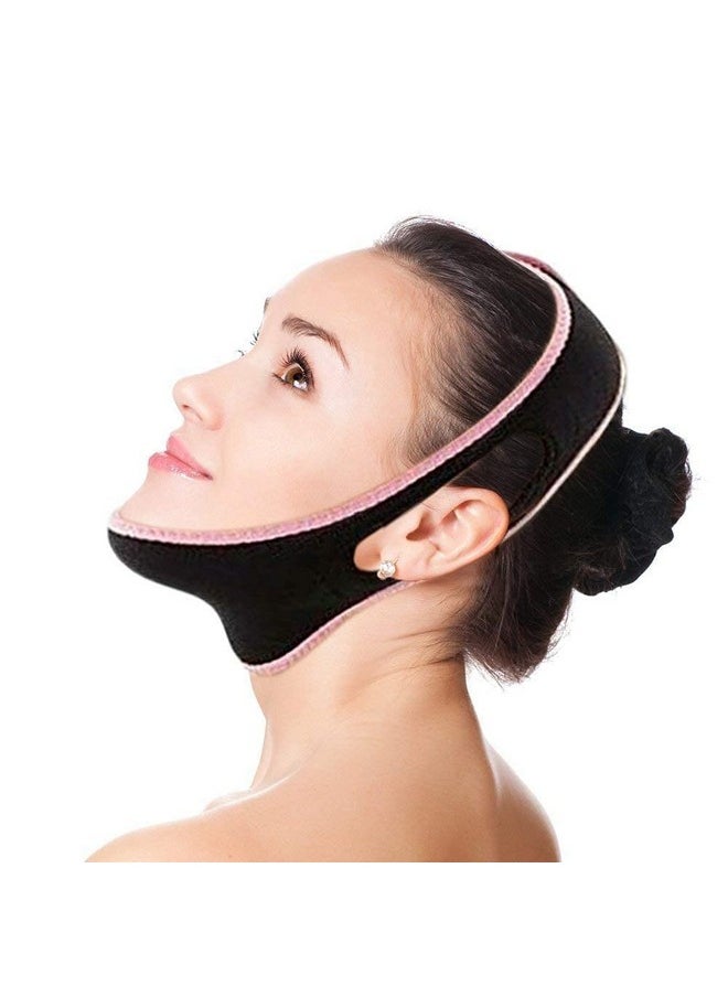 Reusable V Line Mask Facial Slimming Strap Double Chin Reducer Chin Up Mask Face Lifting Belt V Shaped Slimming Face Mask