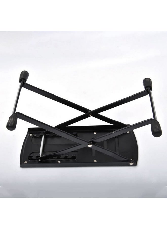 Lejesth Foldable Pedicure Foot Rest for Easy at Home Pedicures, 6-Position Height Adjustable Foot Pedal with Non-Slip Rubber, Pedicure Foot Stand for Home Foot Spa Bath