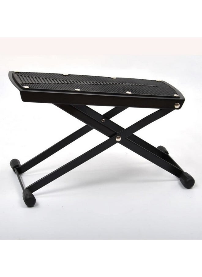 Lejesth Foldable Pedicure Foot Rest for Easy at Home Pedicures, 6-Position Height Adjustable Foot Pedal with Non-Slip Rubber, Pedicure Foot Stand for Home Foot Spa Bath