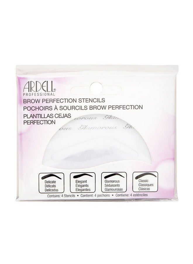 Ardell Brow Perfection Stencils 4 Stencils