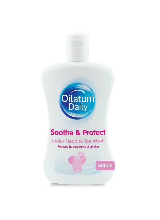 Oilatum Daily Junior Head To Toe Wash for Dry skin, 300 ml