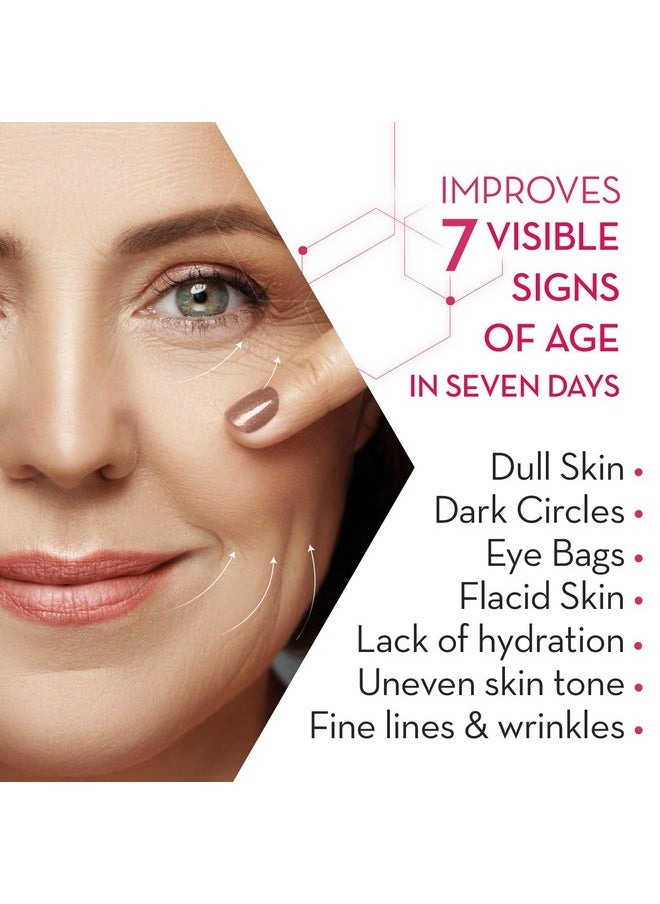 Cicatricure Eye Cream for Face: 7-in-7 Anti-Wrinkle, Peptides & Vitamins Reduce 7 Aging Signs in 7 Days, Hydrating, Oil-Free, 1oz