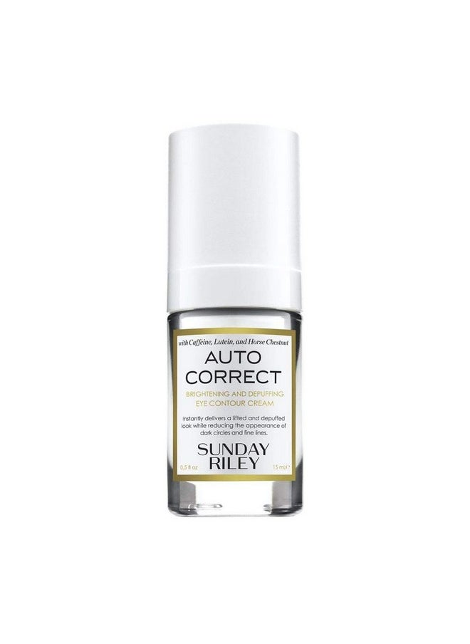 Sunday Riley Auto Correct Brightening and Depuffing Eye Contour Cream