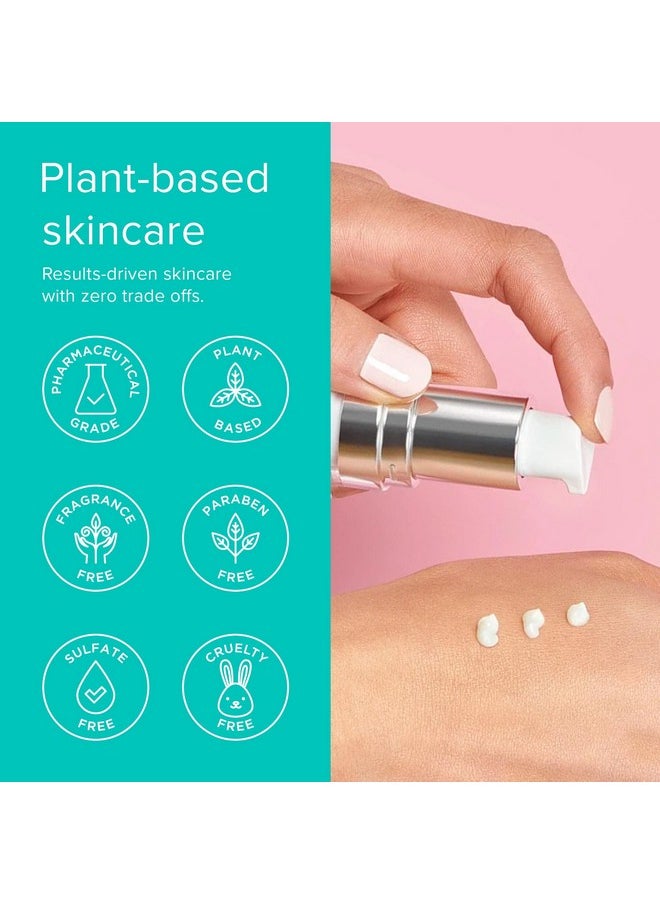 ClarityRx Easy On The Eyes Smoothing Eye Cream, Natural Plant-Based Anti-Aging Under Eye Cream for Dark Circles, Contains Hyaluronic Acid, Paraben & Cruelty Free (0.5oz)