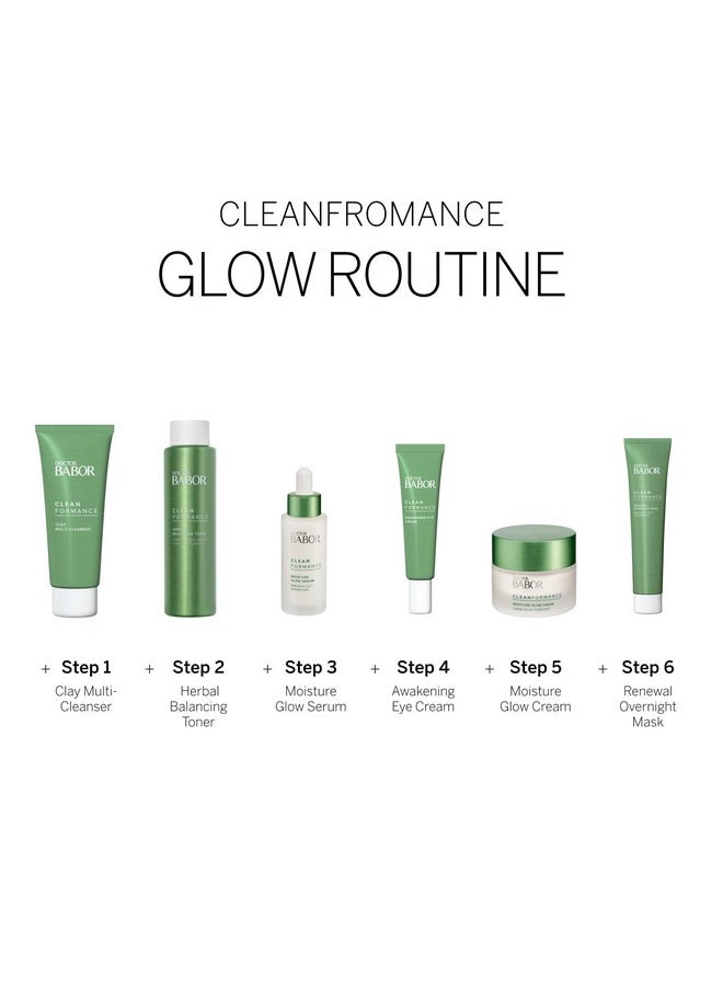 BABOR CLEANFORMANCE Awakening Eye Cream, Moisturizes Under Eyes, Smooth Lines & Reduce Bags and Puffiness, Lightweight Luminous Reflect to Conceal Dark Circles, 0.5 oz