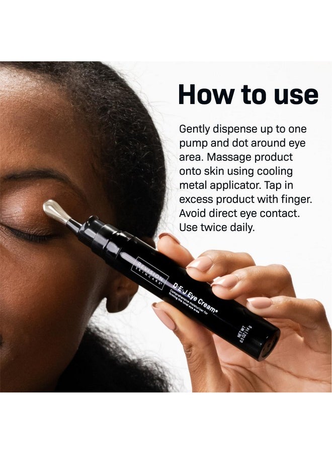 Revision Skincare D·E·J Eye Cream®, Firming and Moisturizing Treatment for Fine Lines, Wrinkles and Crow’s Feet, 0.5 fl oz