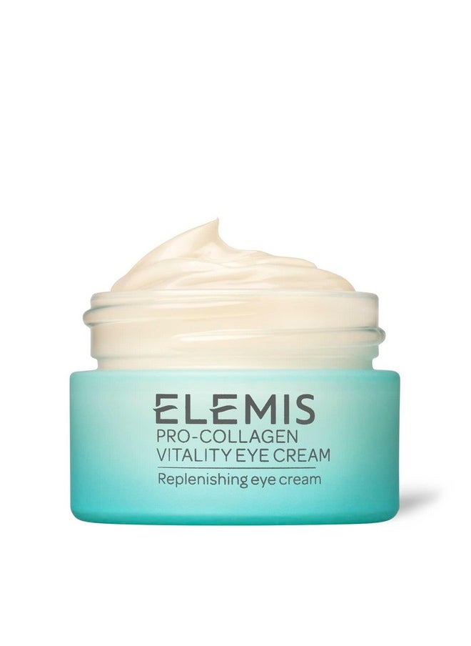 ELEMIS Pro-Collagen Vitality Eye Cream, Daily Lightweight Restorative Cream Firms, Replenishes, and Smooths Skin for a Refreshed Appearance, 15ml