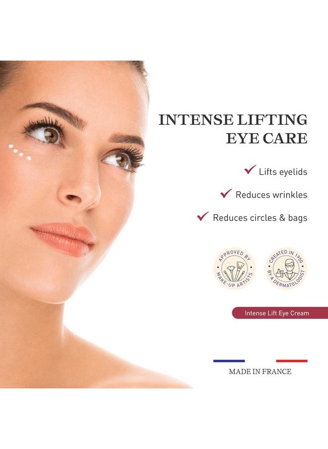 Embryolisse Intense Lift Eye Cream. Lifts Eyelids, Reduces Wrinkles, Circles, And Bags. Targeted Anti-Aging Treatment With Hyaluronic Acid 0.5 fl.oz.