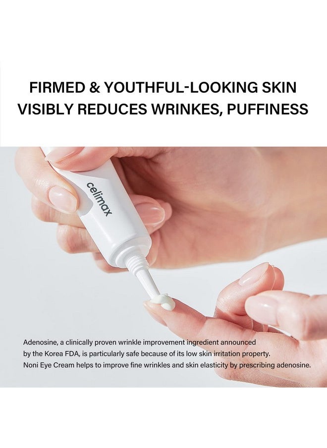 celimax Real Noni Eye Cream | with Noni Extract & Bakuchiol (Retinol), For Wrinkle, Crows Feet & Under Eye, Dark Circles, Hydrating, Sensitive For Skin, 20ml