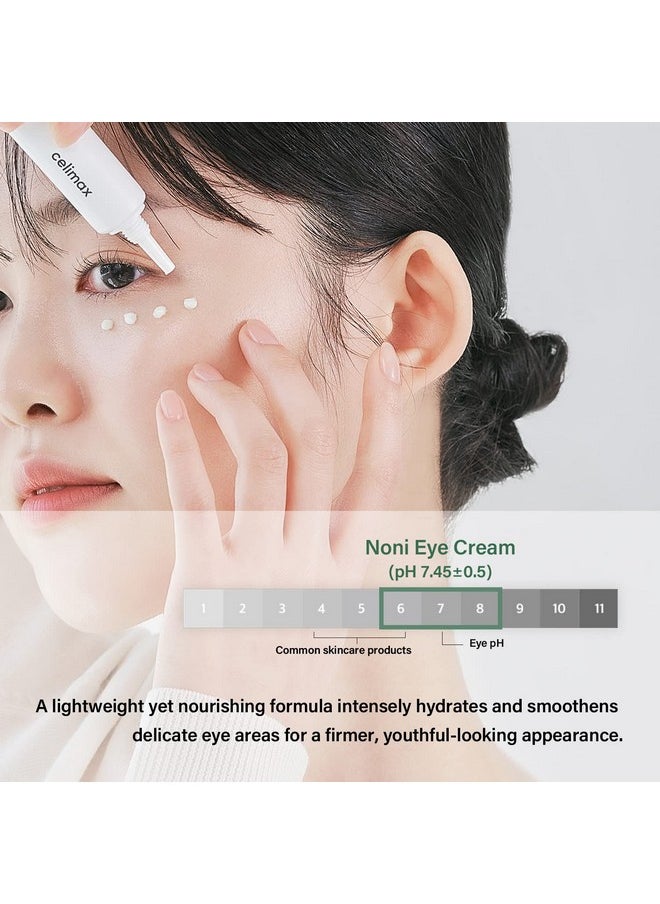 celimax Real Noni Eye Cream | with Noni Extract & Bakuchiol (Retinol), For Wrinkle, Crows Feet & Under Eye, Dark Circles, Hydrating, Sensitive For Skin, 20ml