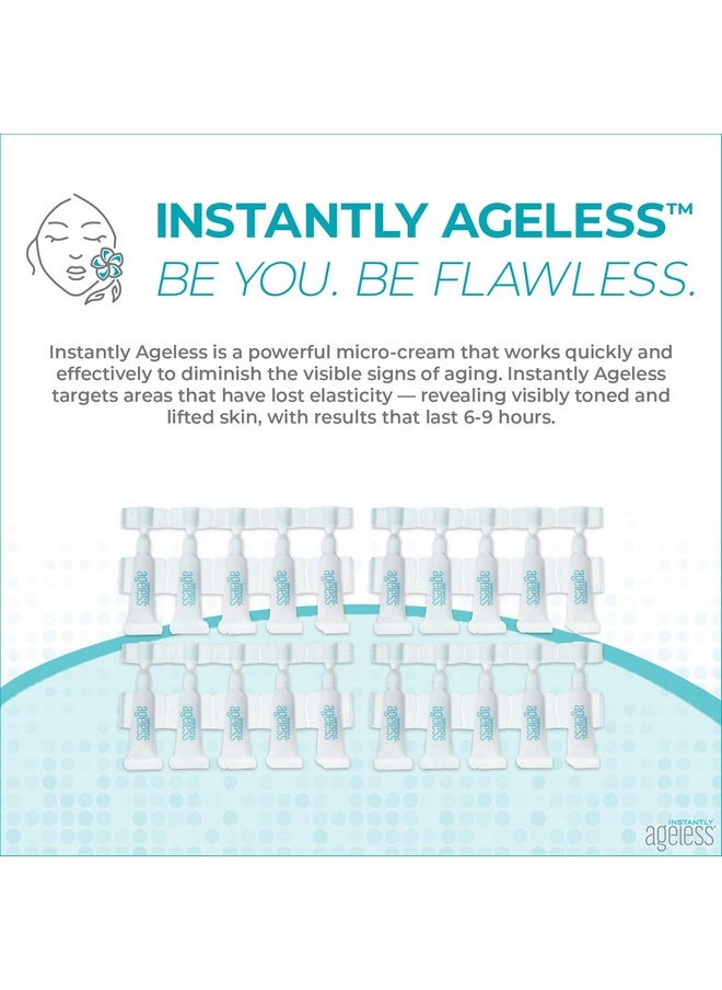 Instantly Ageless Facelift - Instant Eye Bag Remover Puffiness - 20 Vials - Instant Under Eye Bags Remover - Wrinkle Tightener - Instant Wrinkle Remover for Face Instant Lift