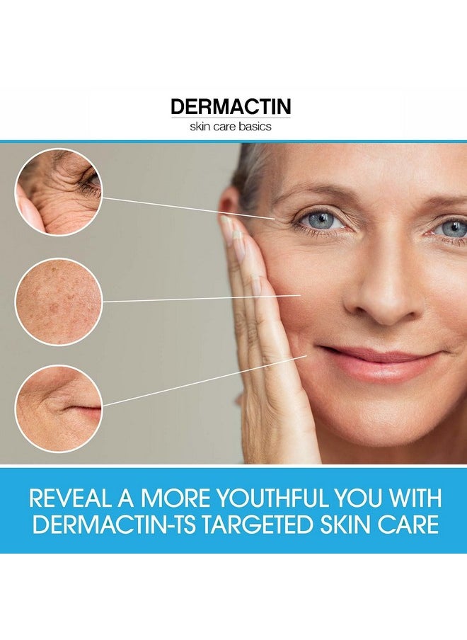 Dermactin Upper Eyelid Cream 1 oz. Firms & Tones Sagging & Drooping Skin On Upper Eye Lids, for Younger, More Vibrant & Alert Appearance, for Sensitive Skin In The Eyelids