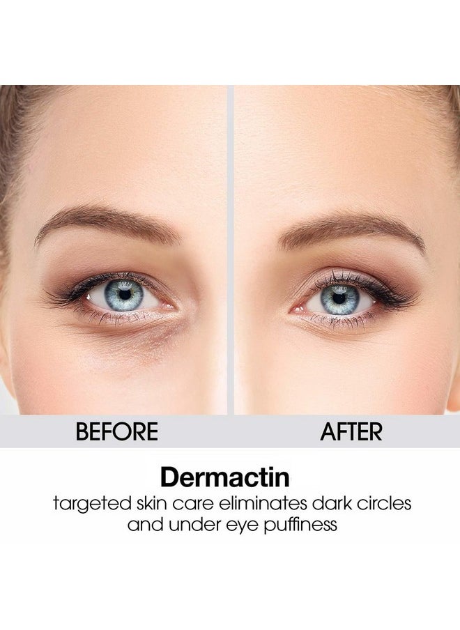 Dermactin Upper Eyelid Cream 1 oz. Firms & Tones Sagging & Drooping Skin On Upper Eye Lids, for Younger, More Vibrant & Alert Appearance, for Sensitive Skin In The Eyelids