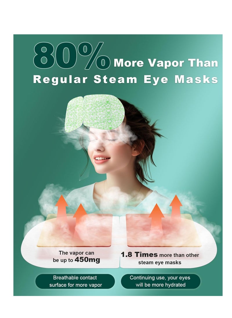 ProCIV 30 Packs Steam Eye Mask, Heated Eye Masks Relaxing Gifts for Women Soothing Eye Fatigue Hot Sleep Mask, Warm Eye Compress for Dry Eyes, Disposable Eye Mask for Travel Essentials