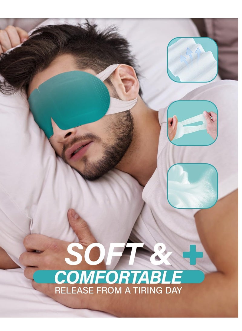 ProCIV 16 Packs Steam Eye Mask Lutein, Heated Eye Masks Relaxing Gifts for Women Soothing Eye Fatigue Hot Sleep Mask, Warm Eye Compress for Dry Eyes, Disposable Eye Mask for Travel Essentials