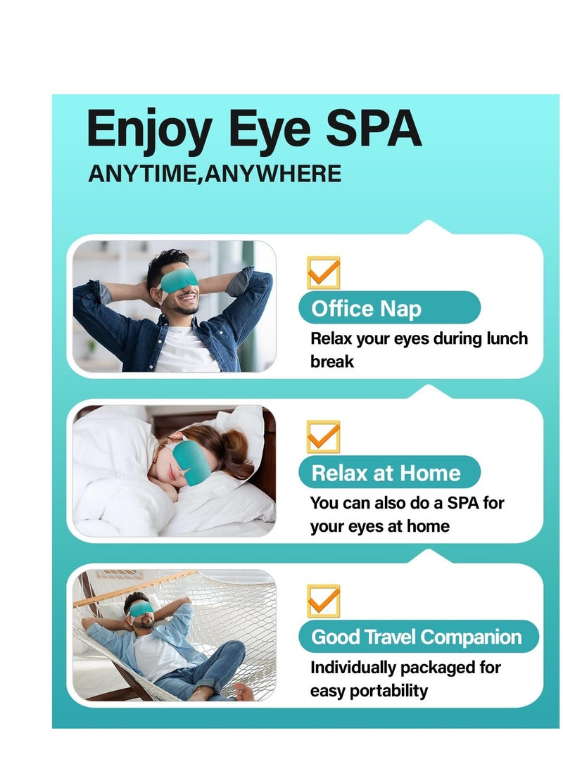 ProCIV 16 Packs Steam Eye Mask Lutein, Heated Eye Masks Relaxing Gifts for Women Soothing Eye Fatigue Hot Sleep Mask, Warm Eye Compress for Dry Eyes, Disposable Eye Mask for Travel Essentials