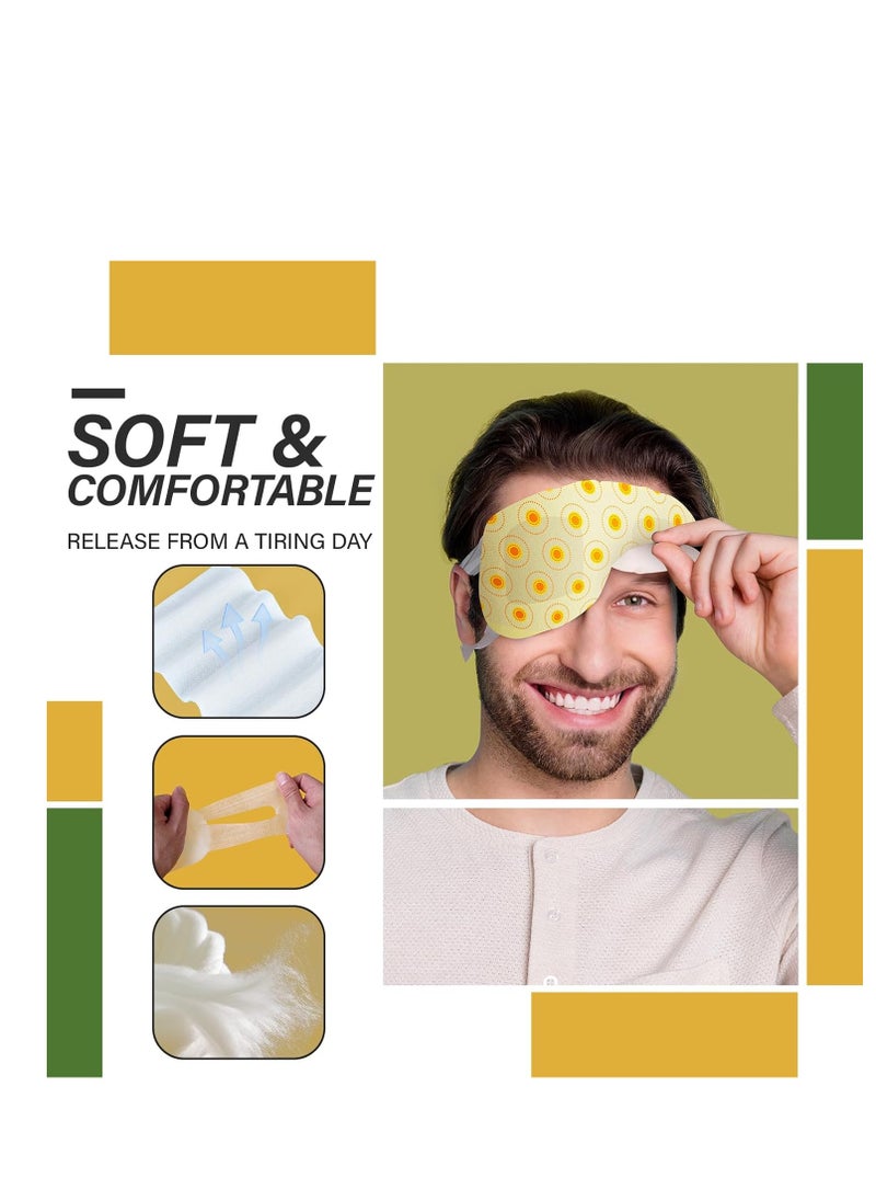 ProCIV 16 Packs Steam Eye Masks for Dry Eyes Heating Eye Mask Warm Compress for Eyes Relief Stress, Eye Fatigue SPA Essential Self Heating Moist Sleep Mask Women's Day Gift