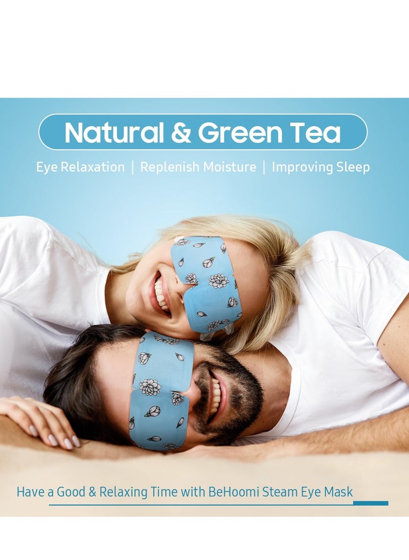 30Packs Steam Eye Mask, Heated Eye Mask Warm Compress for Eyes, Self Heating Disposable Eye Masks for Home Sleep, Spa, Travel Essentials & Relaxation Gifts, Stocking Stuffers (Jasmine)