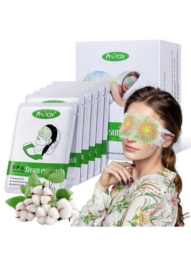 16 Packs Steam Eye Mask,Warm Eye Compress for Dry Eyes Sleep Mask,Hot Auto Heated Eye Masks Relaxing Gifts for Women Moist Heat for Eyes Soothing Eye Fatigue,Disposable Eye Mask for SPA Essentials