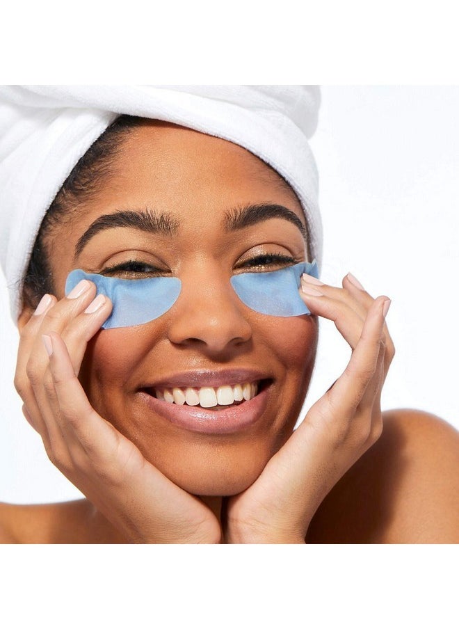 Pacifica Undereye Spot Serum Mask - Bright Eye Vitamin C Mask for Dark Circles & Hydration, Brightening Under Eye Treatment, Vegan & Cruelty-Free, 4 Pack