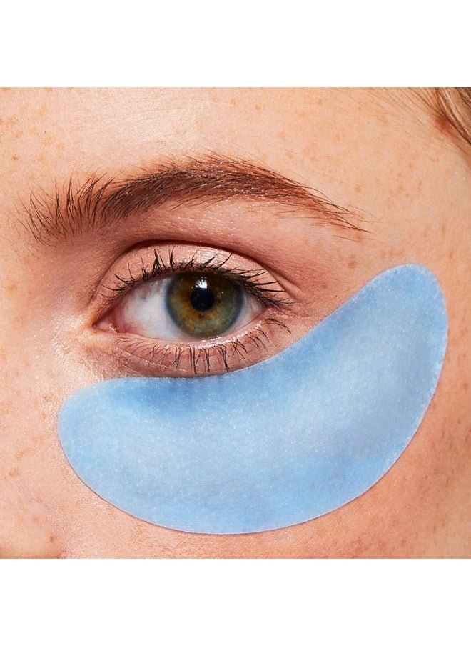 Pacifica Undereye Spot Serum Mask - Bright Eye Vitamin C Mask for Dark Circles & Hydration, Brightening Under Eye Treatment, Vegan & Cruelty-Free, 4 Pack