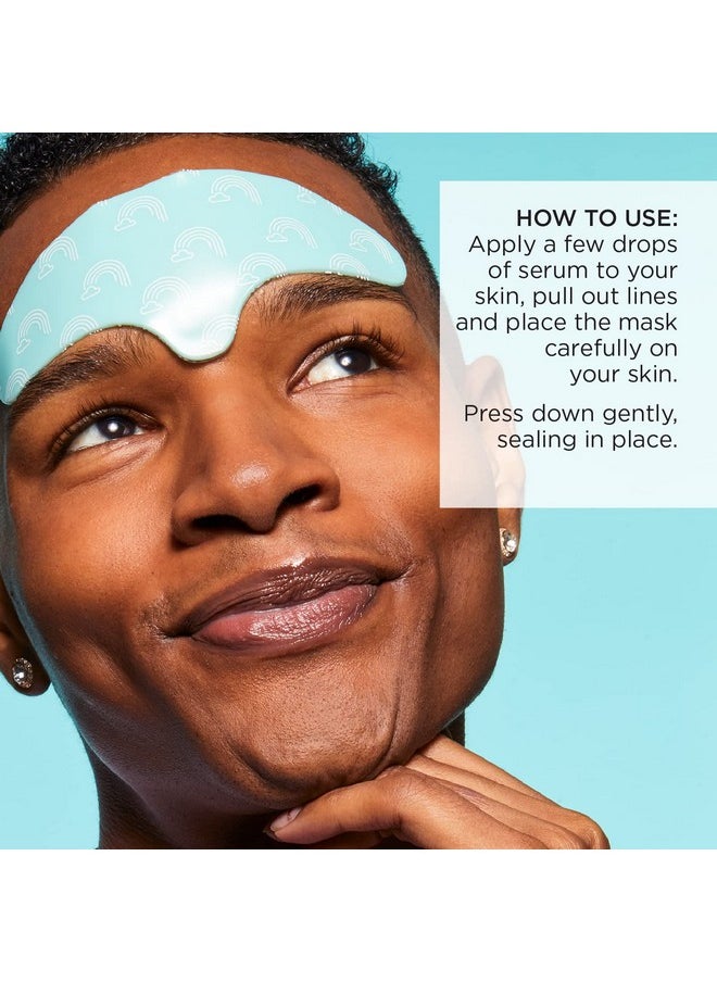 Pacifica Reusable Mask - Brow Silicone Mask for Smoothing Fine Lines & Wrinkles, Use with Serum, Fragrance-Free, Vegan & Cruelty-Free, 1 Piece