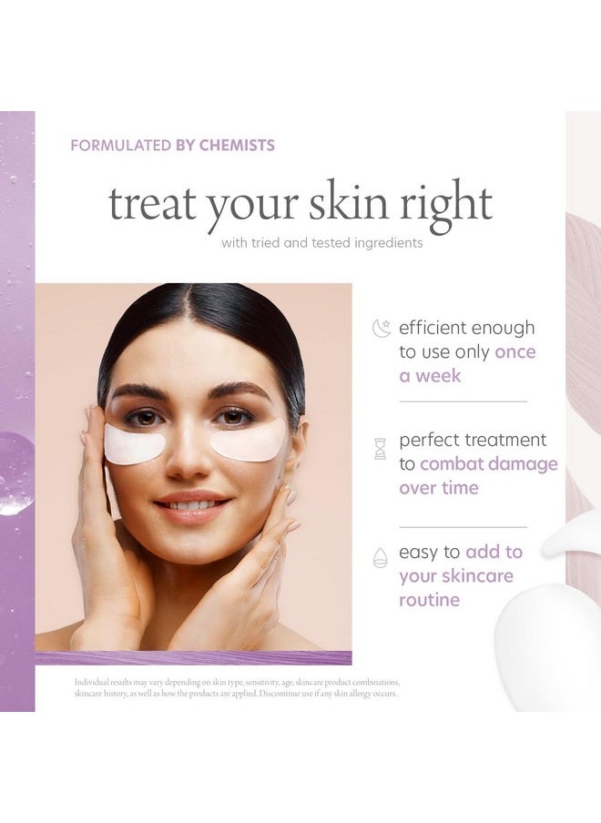 Pure Formula Collagen and Peptides Under Eye Patches - Reduces Puffiness & Dark Circles, Firming & Anti-aging Under Eye Pads - Cruelty Free Korean Skin Care For All Skin Types - 5 Pairs