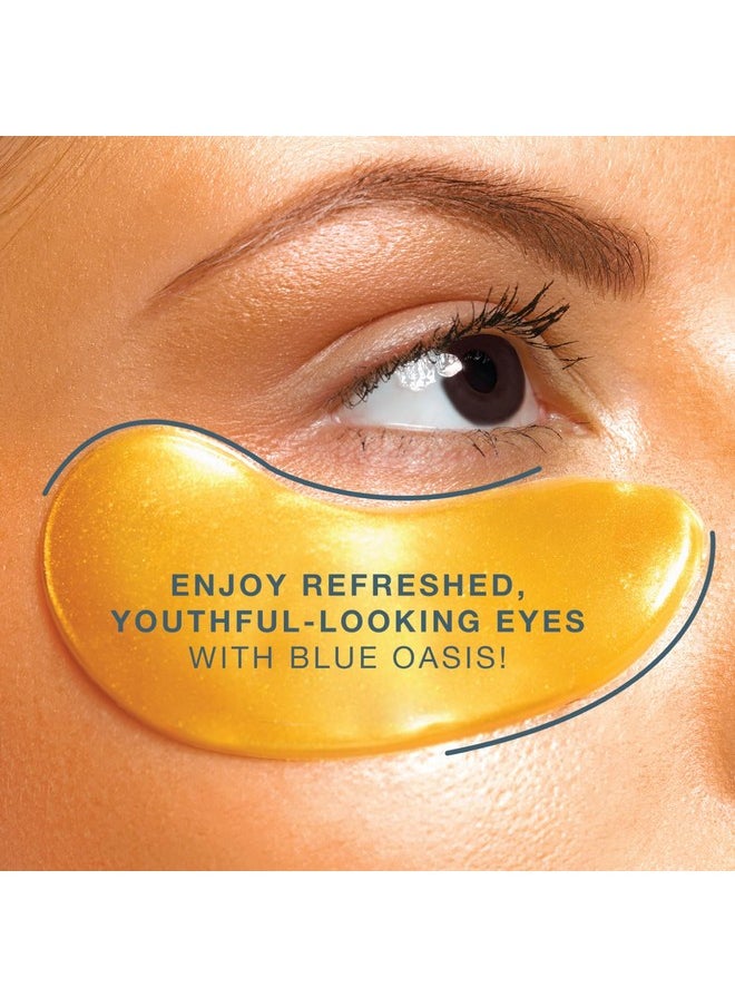 Under Eye Patches for Puffy Eyes and Dark Circles - 24k Gold Under Eye Mask Patches for Puffiness, Beauty & Personal Care Products - Under Eye Masks 20 Pairs Gold Under Eye Patches for Puffy Eyes