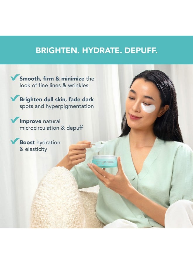 FOREO IRIS Hydrating Hydrogel Eye Mask - Dark Circles Under Eye Treatment for Women & Men - Puffy Eyes Treatment - Hydrating & Refreshing - Vegan - All Skin Types - 60 Under Eye Patches