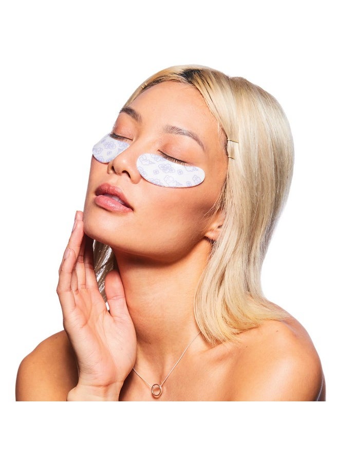 Pacifica Reusable Mask - Under Eye Mask Silicone Face Mask for Fine Lines & Dark Circles, Pair with Serum, Storage Tin Included, Vegan & Cruelty-Free, 2 Pieces