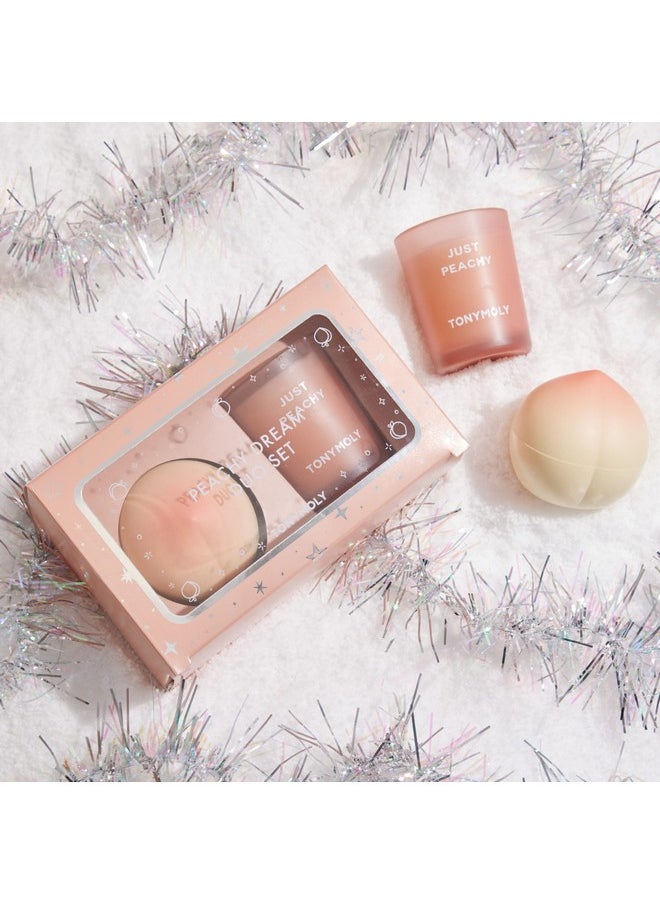 TONYMOLY Dimishes dry skin! Peachy Dream Duo Set