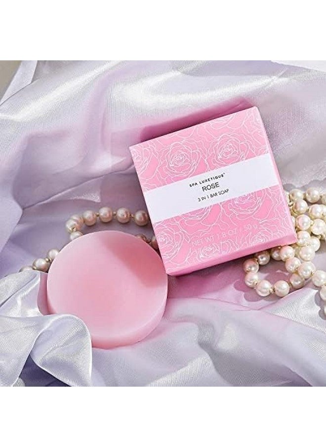 Spa Gifts for Women Spa Luxetique Bath and Body Gifts Set 6pcs Gift Baskets for Women Rose Bath Sets for Women Christmas Gifts For Women
